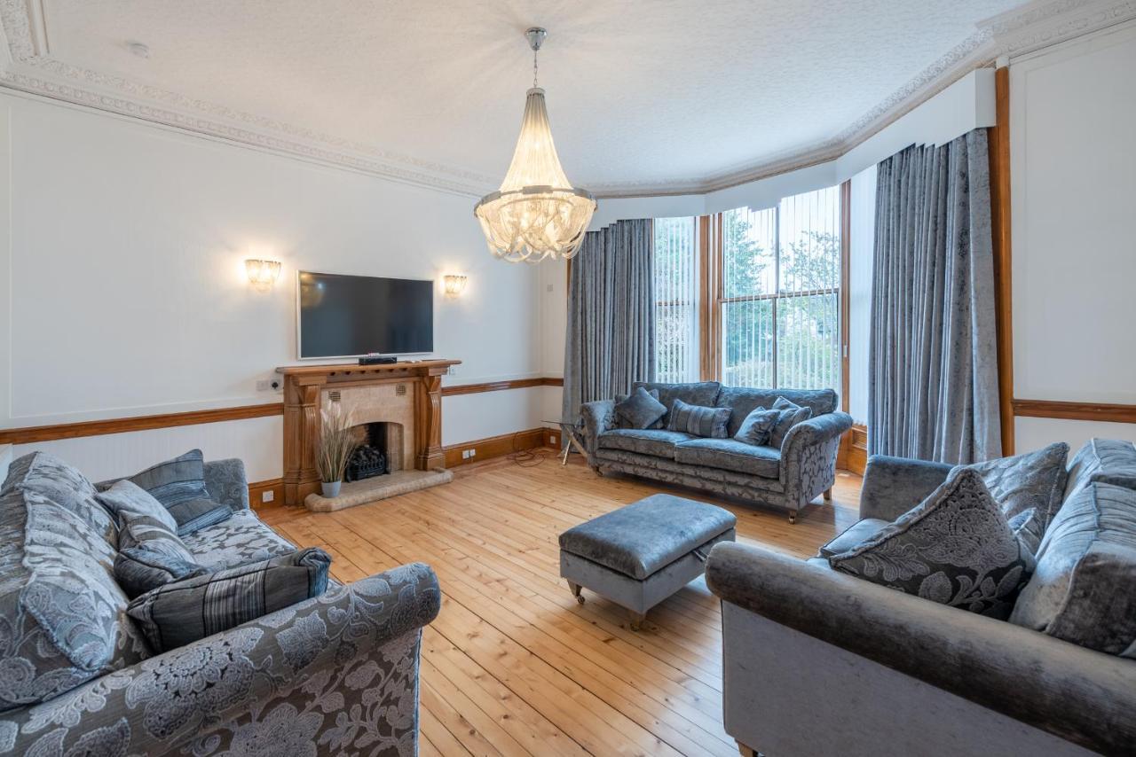 Milton Bank Mansion Garden Apartment Broughty Ferry Bagian luar foto
